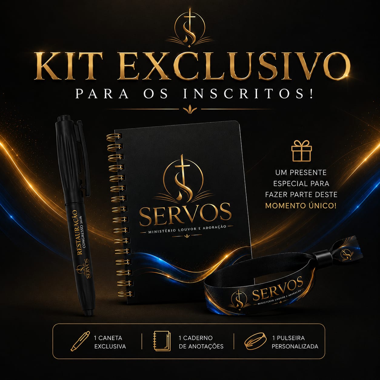 Kit Exclusivo do Congresso